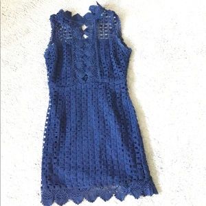Karlie Fully Lined Lace Dress